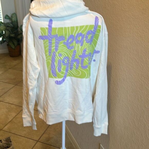 Allbirds unisex M R&R Hoodie Sweatshirt White Tread Lighter Graphic Loungewear - Picture 4 of 12